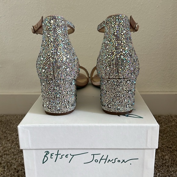 Betsey Johnson Mari Champagne Heels - Picture 3 of 7